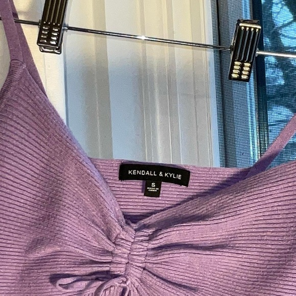 Kendall and Kylie purple tank top - Picture 2 of 3